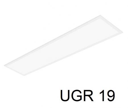 LEDVANCE PANEL PERFORMANCE 1200x300 UGR<19 30 W 3000 K - Gute Entblendung